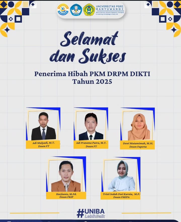 Penerima Hibah PKM DRPM DIKTI 2025