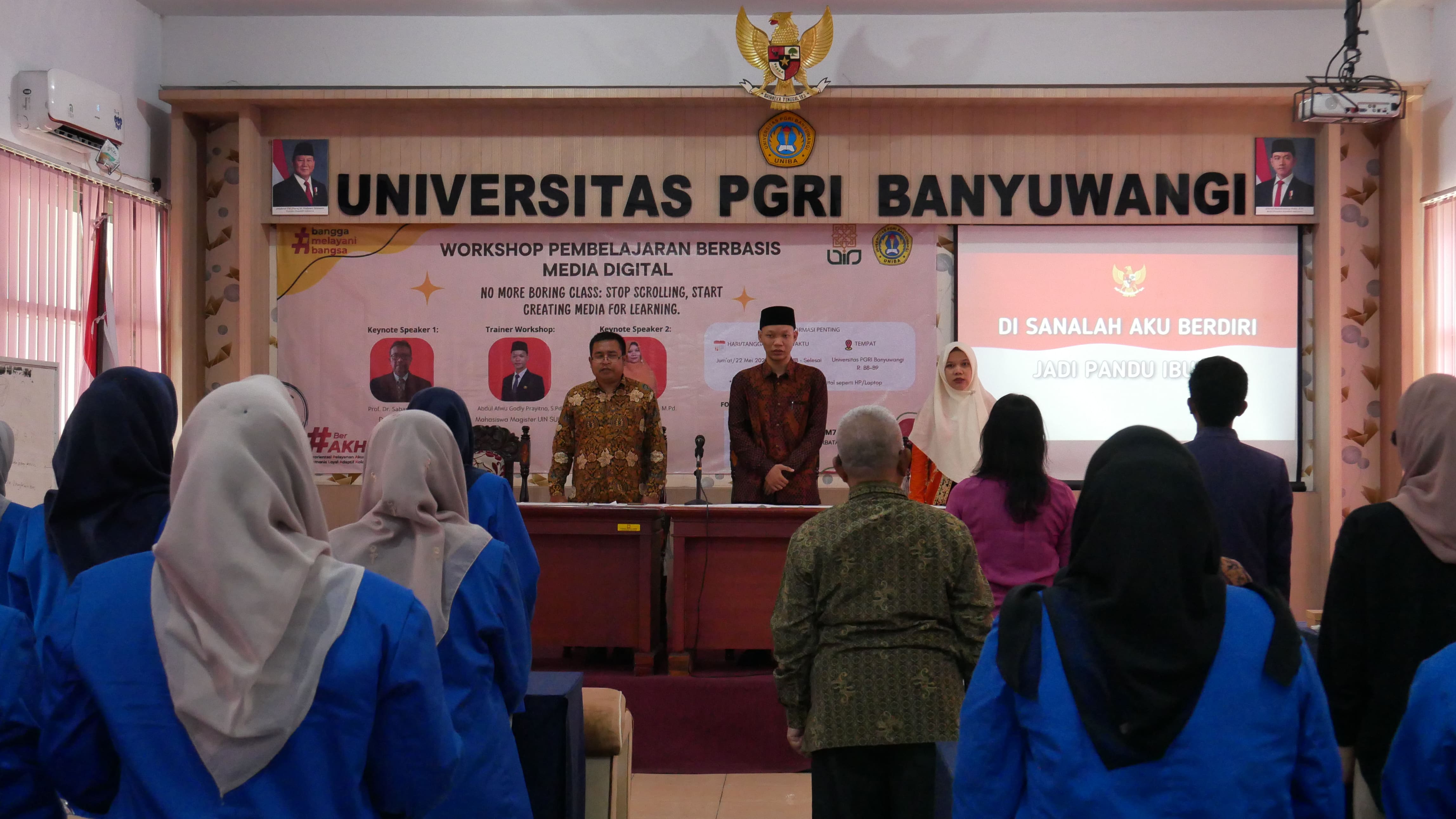 Workshop Pembelajaran Berbasis Media Digital FKIP Universitas PGRI Banyuwangi