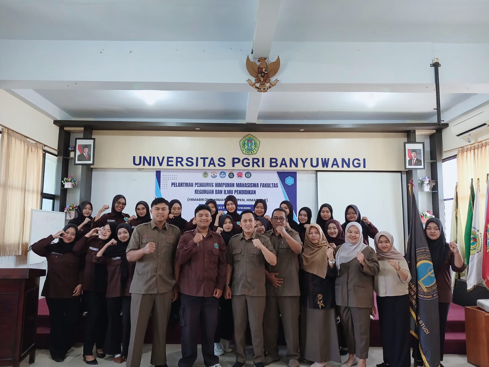 Pelantikan HIMAPRO Bimbingan dan Konseling FKIP Universitas PGRI Banyuwangi Masa Bakti 2026–2027