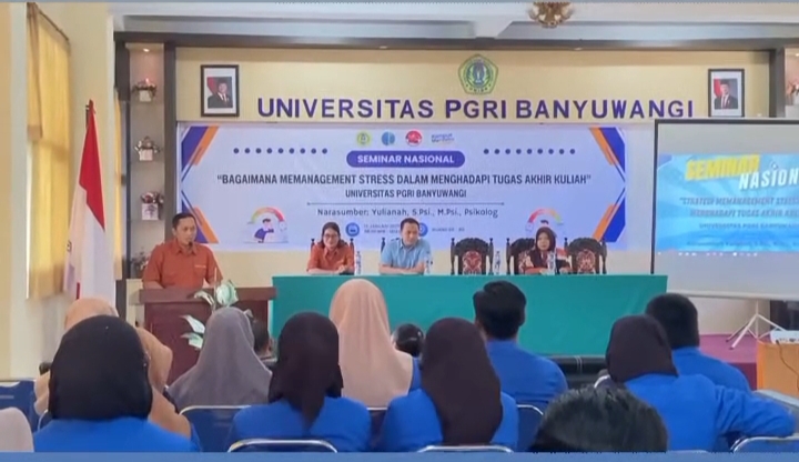 Seminar Nasional: Bagaimana Memanajemen Stres dalam Menghadapi Tugas Akhir Kuliah