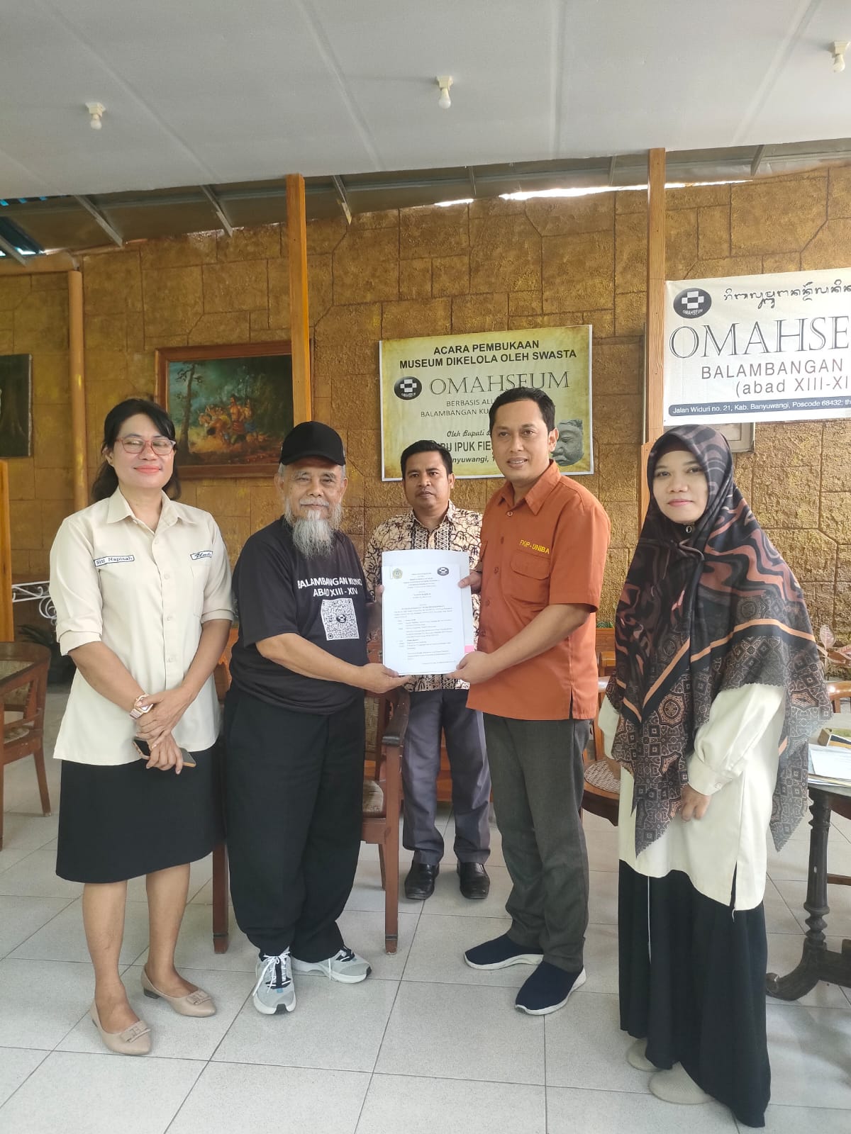 Penandatanganan Kerjasama Antara FKIP Universitas PGRI Banyuwangi Dengan OMAHSEUM Banyuwangi