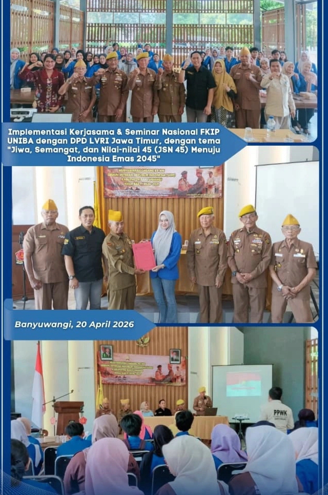 Seminar Nasional: Jiwa, Semangat, Nilai-Nilai 45 (JSN 45) Menuju Indonesia Emas 2045