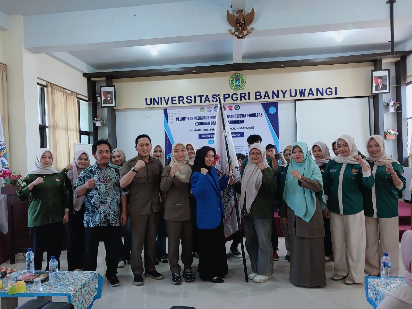 Pelantikan HIMAPRO PPKn FKIP Universitas PGRI Banyuwangi Masa Bakti 2026-2027
