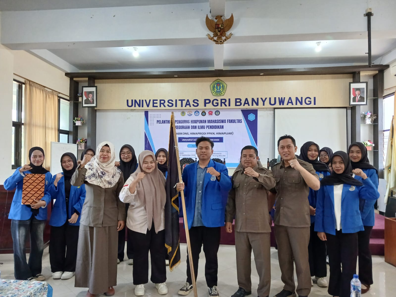 Pelantikan HIMAPRO Pendidikan Sejarah FKIP Universitas PGRI Banyuwangi Masa Bakti 2026–2027