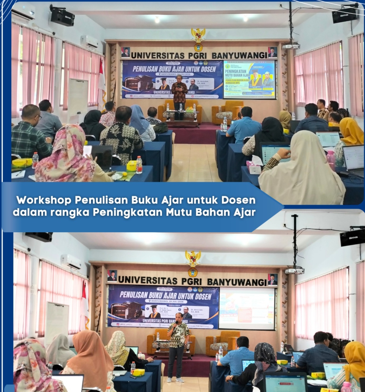 Workshop Penulisan Buku Ajar FKIP Universitas PGRI Banyuwangi