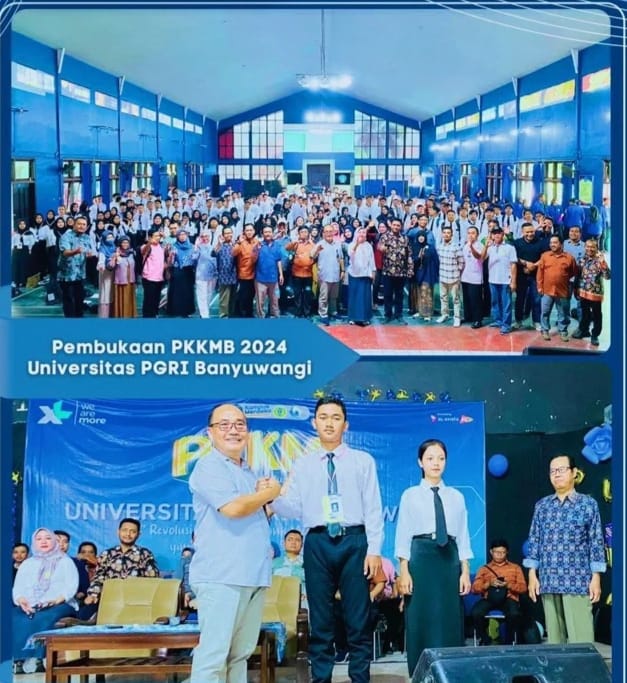Pengenalan Kehidupan Kampus Bagi Mahasiswa Baru (PKKMB)  Universitas PGRI Banyuwangi Tahun Akademik 2024–2025