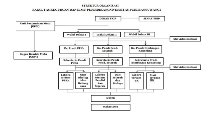 Struktur Organisasi FKIP