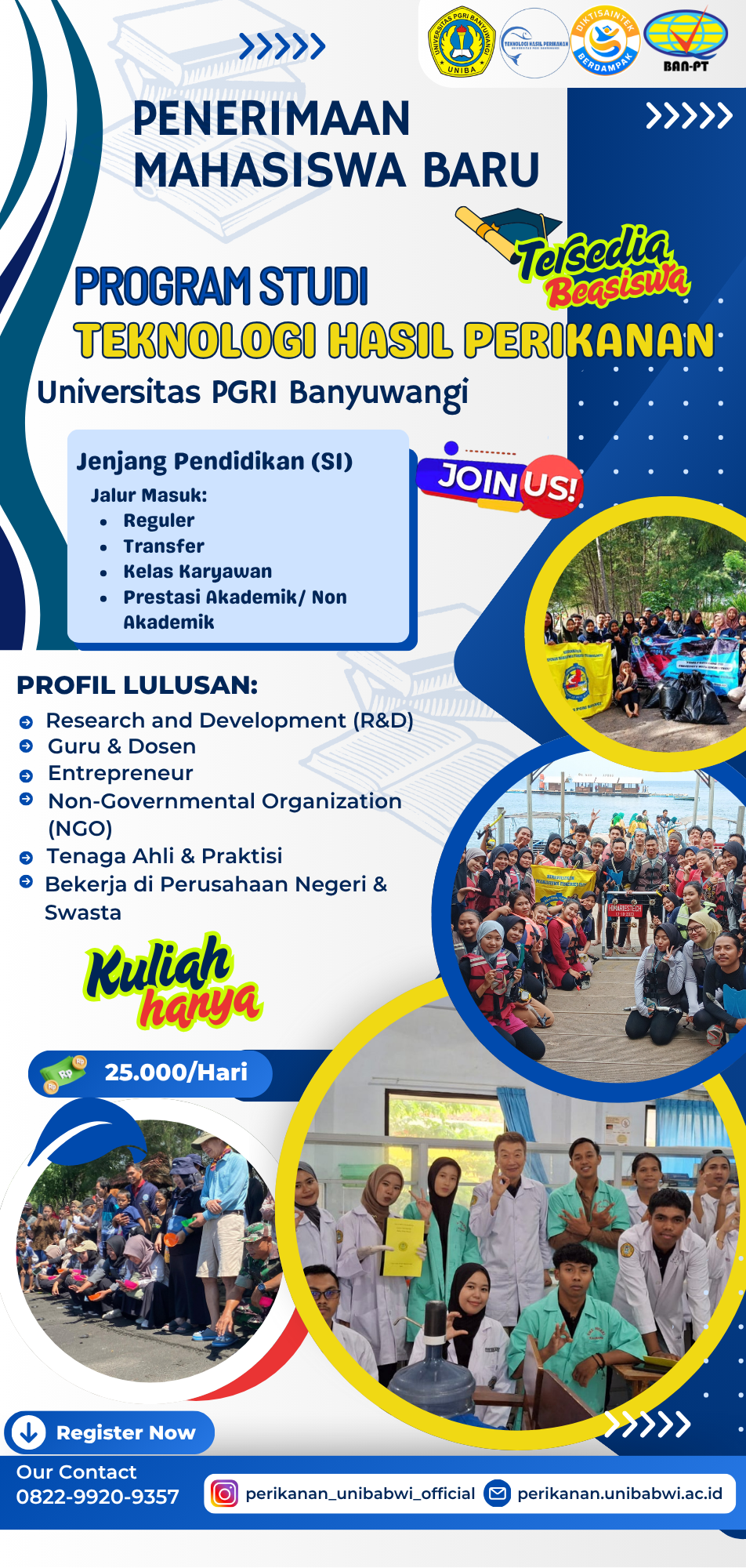 Brosur Belakang - Teknologi Hasil Perikanan