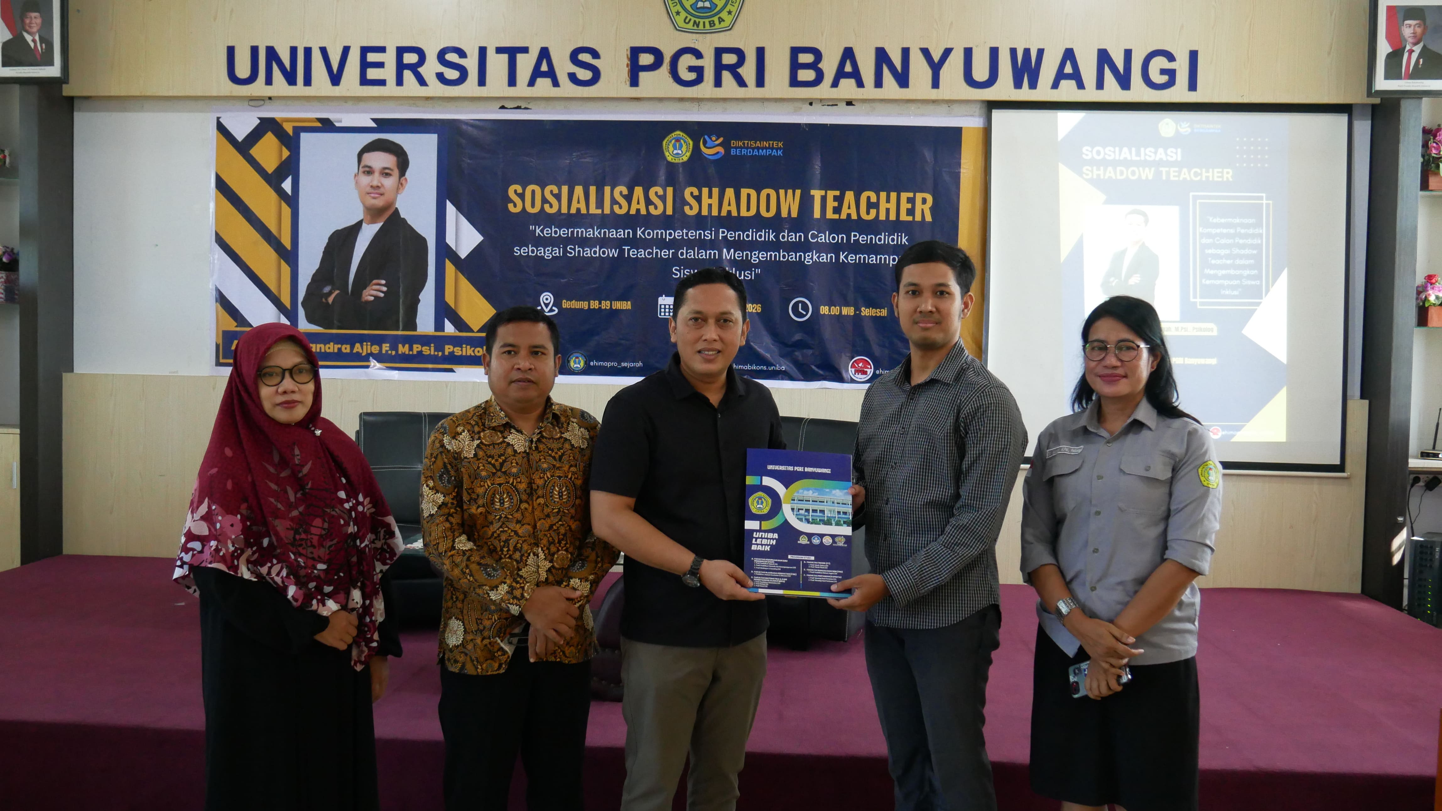 Sosialisasi dan Seminar: Kebermaknaan Kompetensi Pendidik dan Calon Pendidik Sebagai Sadow Teacher Dalam Mengembangkan Kemampuan Siswa Inklusi