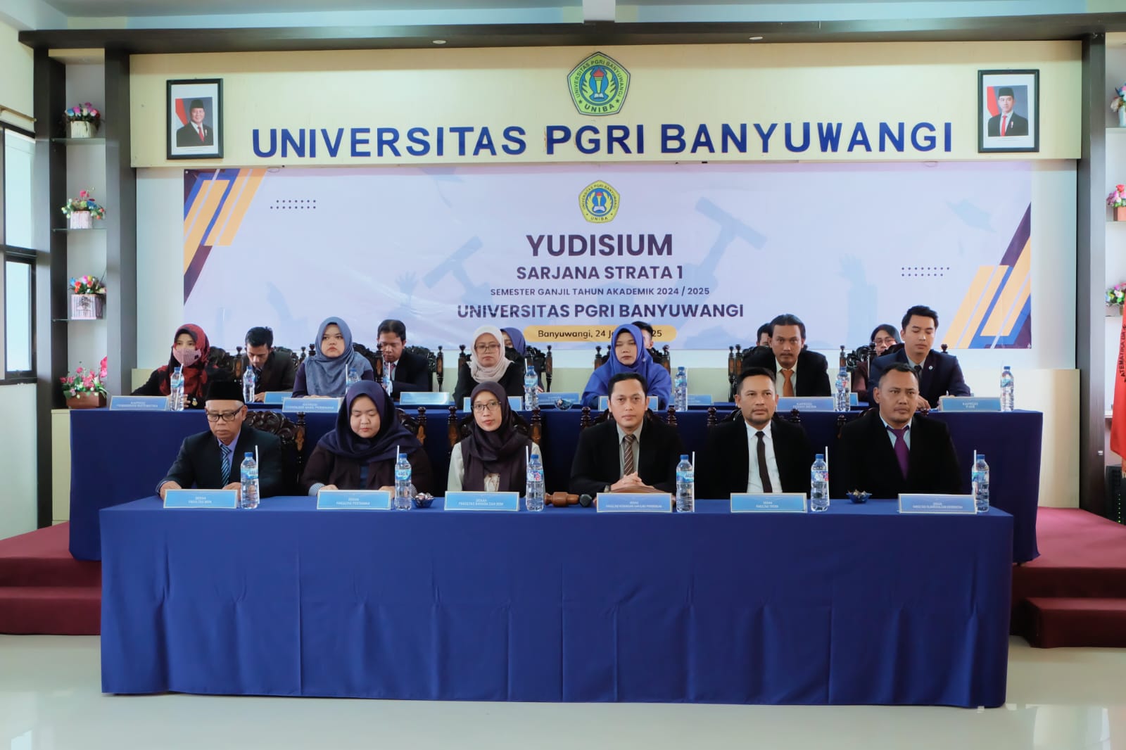 Yudisium Sarjana Strata 1 Semester Ganjil Tahun Akademik 2024-2025 Universitas PGRI Banyuwangi