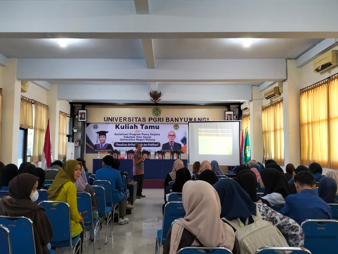 Kuliah Tamu: Penulisan Artikel Ilmiah dan Publikasi