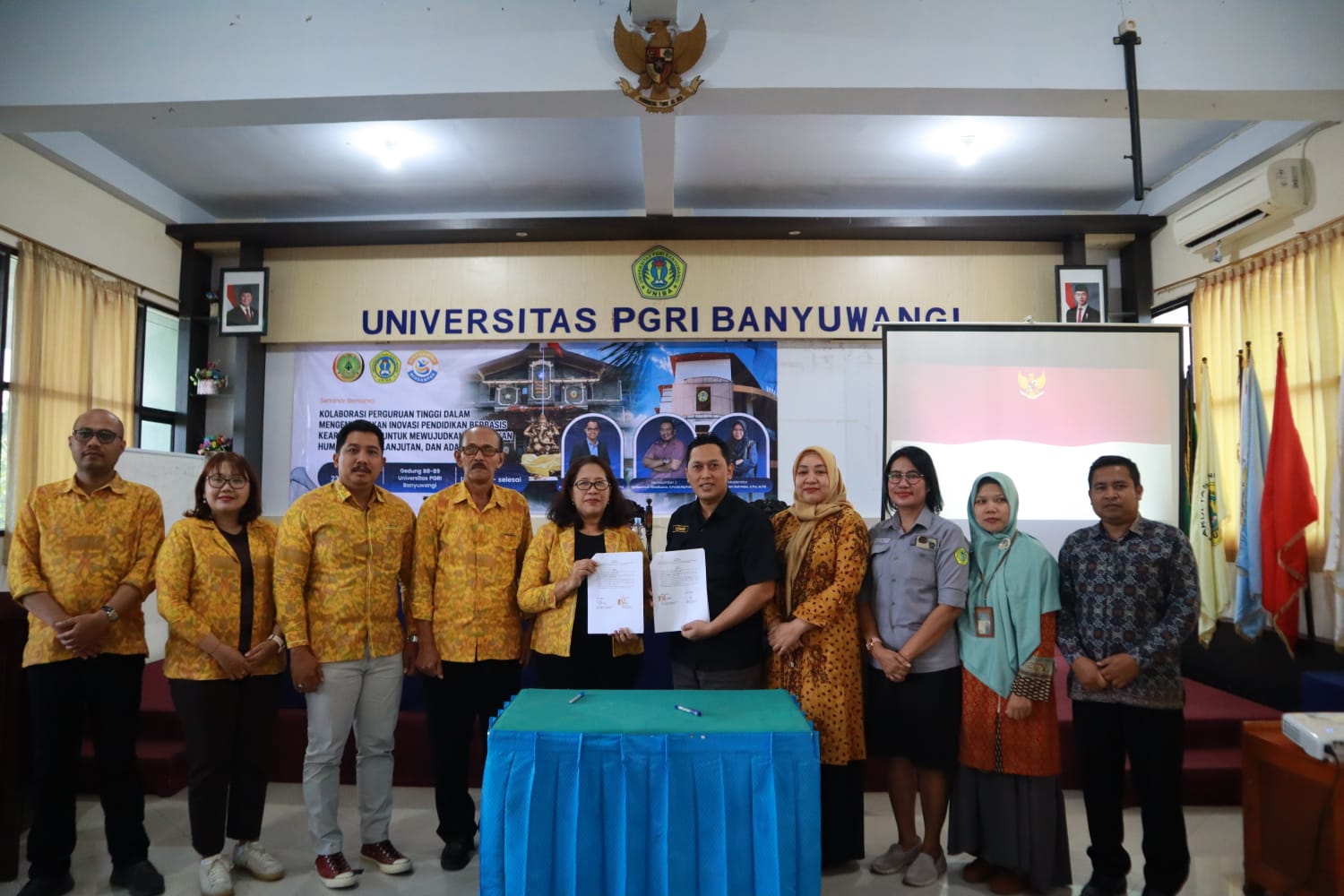Kerjasama FKIP dengan FIS Universitas PGRI Mahadewa