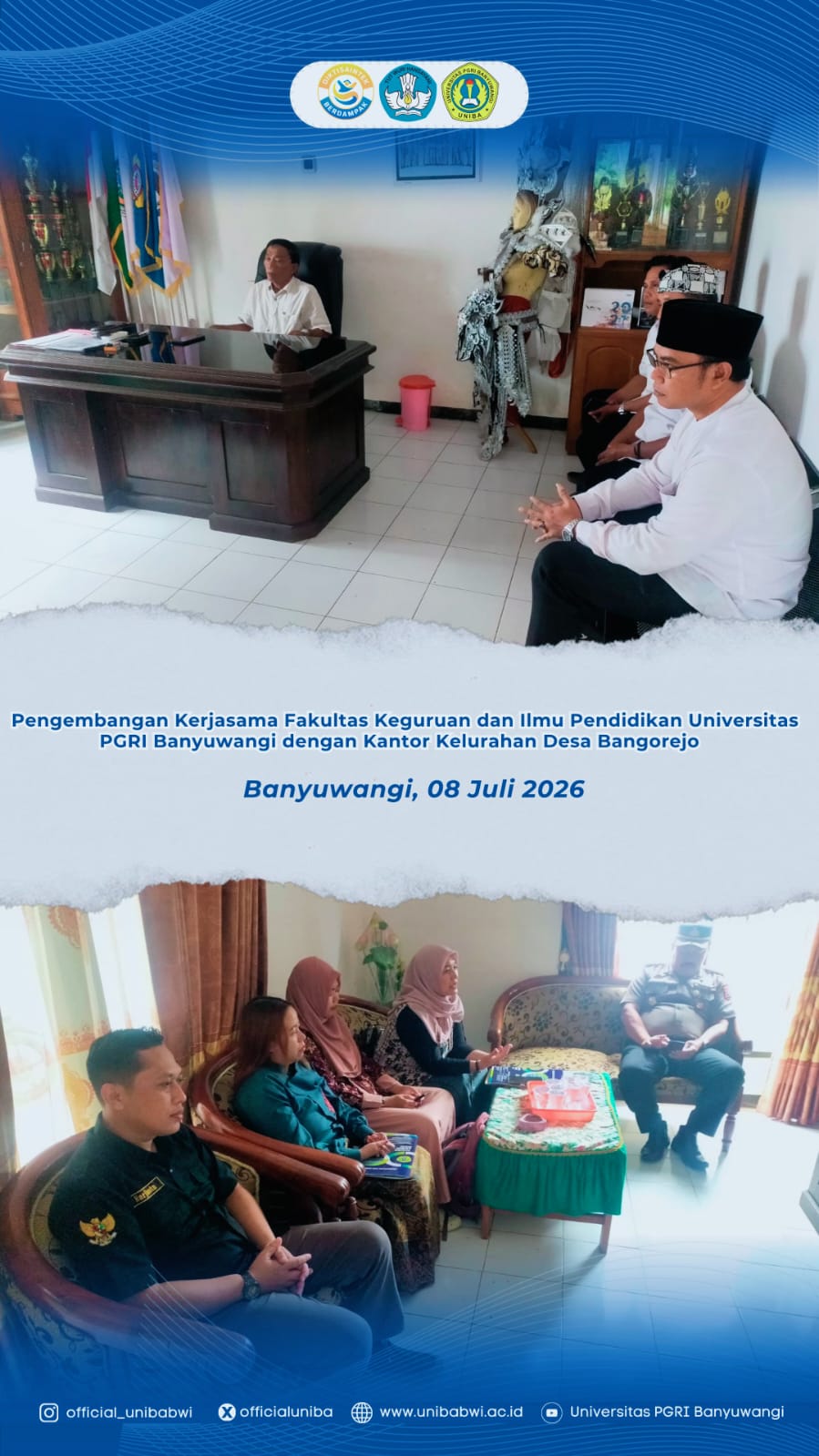 Pengembangan Kerjasama Fakultas Keguruan dan Ilmu Pendidikan Universitas PGRI Banyuwangi dengan Desa Bangorejo